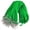 Green-100 Pack, variant on Blue Lanyard 100 Pack ID Badge Neck Holder for Cruise Name Tags