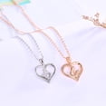 thumbnail image 4 of Clearance Jewelry Under $5 VerPetridure Mother and Child Love Heart Pendant Necklace Jewelry Gifts for Grandmother Mom, 4 of 7