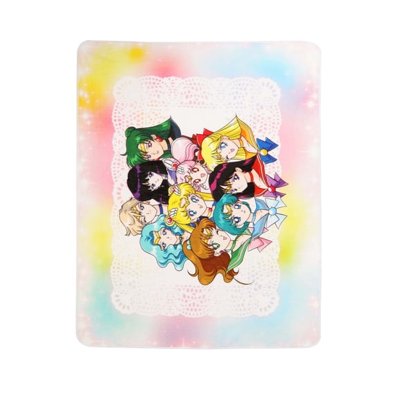Sailor Moon Sailor Guardians Throw Blanket