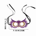 thumbnail image 3 of Fiudx Máscara de Mascarada, Empaque Individual Reutilizable, Ajuste Cómodo y Ajustable, Diseño Exquisito, Color Llamativo, Esencial para Fiestas y Carnaval, Accesorios para Mujer, Incluye 1 Máscara,, 3 of 7