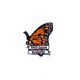 thumbnail image 1 of Broche de gota de aceite de mariposa con personalidad creativa, insignia de aleación de zinc con forma de mariposa, insignia de insecto, accesorios de ropa, 1 of 1