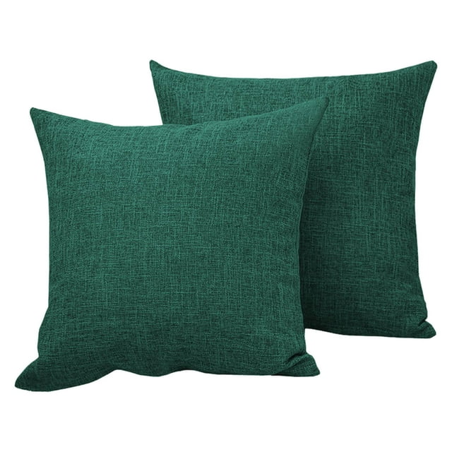 Xihbxyly Funda de Almohada de Algodón, Elegante Funda de Cojín de Color Liso, Diseño Transpirable y Duradero, Fácil de Cuidar, Ideal para Sofá Cama o Sillón, Ideal para Amantes de La Decoración Del H