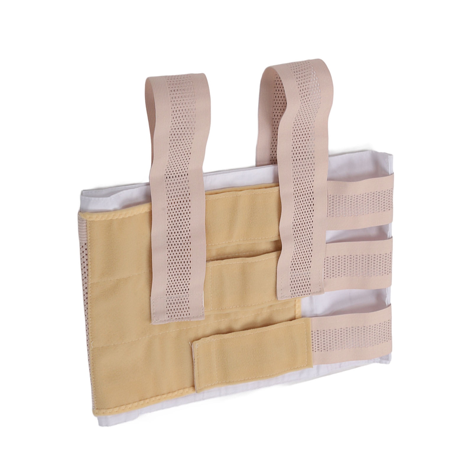 Chest Support Brace, Fixed Function M Hook Loop Design Broken Rib Belt