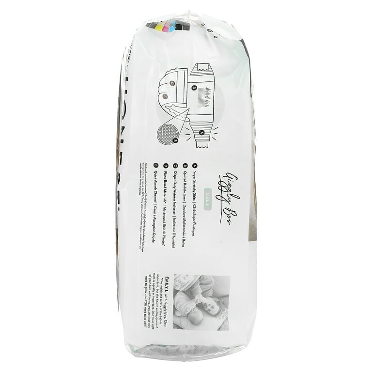 The Honest Company Honest Diapers, Size 3, 16-28 Pounds