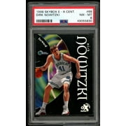 Dirk Nowitzki Rookie Card 1998-99 E-X Century #68 PSA 8