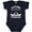 Navy Blue, variant on Inktastic Canoe Future Paddler Boys or Girls Baby Bodysuit
