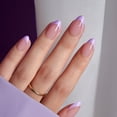 thumbnail image 2 of Presiona Nails BtartBoxNails XCOATTIPS, punta francesa morada, 2 of 6