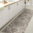 thumbnail image 5 of JONATHAN Y SANTA MONICA 2 x 8 Runner Rug, Estrella Bohemian Medallion Textured Weave - Black/Gray, SMB105D-28, 5 of 6