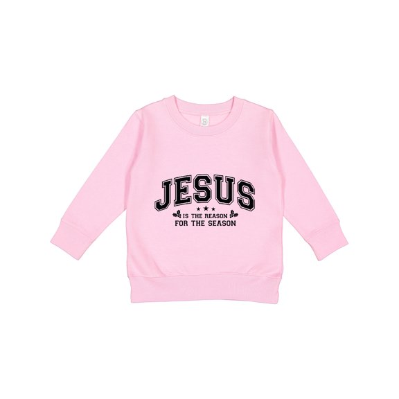 Inktastic Jesus is the Reason for the Season Toddler Sweatshirt