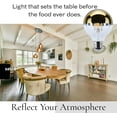 thumbnail image 3 of Satco S12542 G25 LED Gold Crown Globe Light Bulbs 5.5W 120V 2700K E26 Medium Base Dimmable (6 Pack), 3 of 10