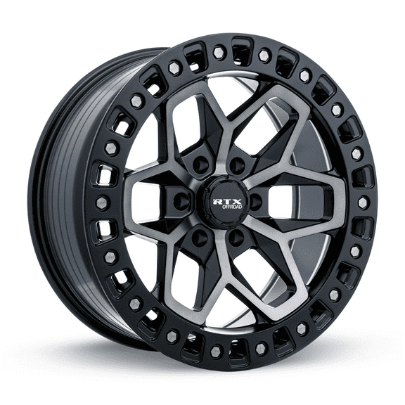 17x9 RTX Zion Satin Black Tinted Bronze Wheel 6x5.5 (0mm)