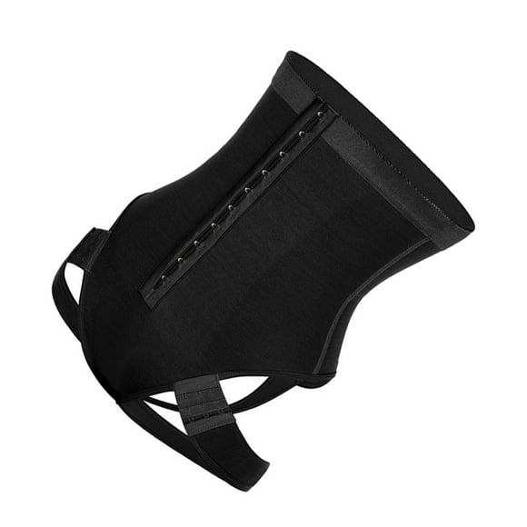 Entrenador de glúteos y abdomen Seitruly braguitas de control de abdomen ajustables y transpirables negro XXXL