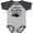 Baseball Heather and Navy, variant on Inktastic Grandpas Camping Buddy Boys or Girls Baby Bodysuit