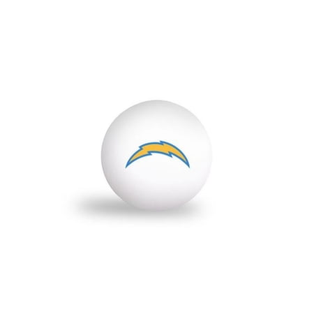 Wraft 652485399 Los Angeles Chargers Ping Pong Balls – Pack of 6