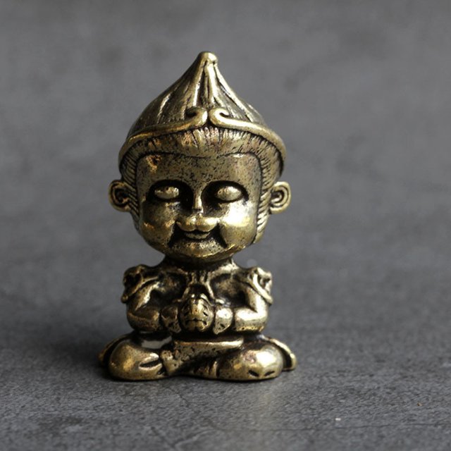 Xihbxyly Ofertas Del Día de Hoy Decoración de Bonsái para Balcón, Creación de Interiores, Estatua de Buda Decorativa