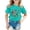 A-Mint Green1243, variant on Bobifish Little Girls Back To School 100th Day Of School T-Shirts Print Short Sleeve Crewneck Tees Happy 100th Day Of School Tops