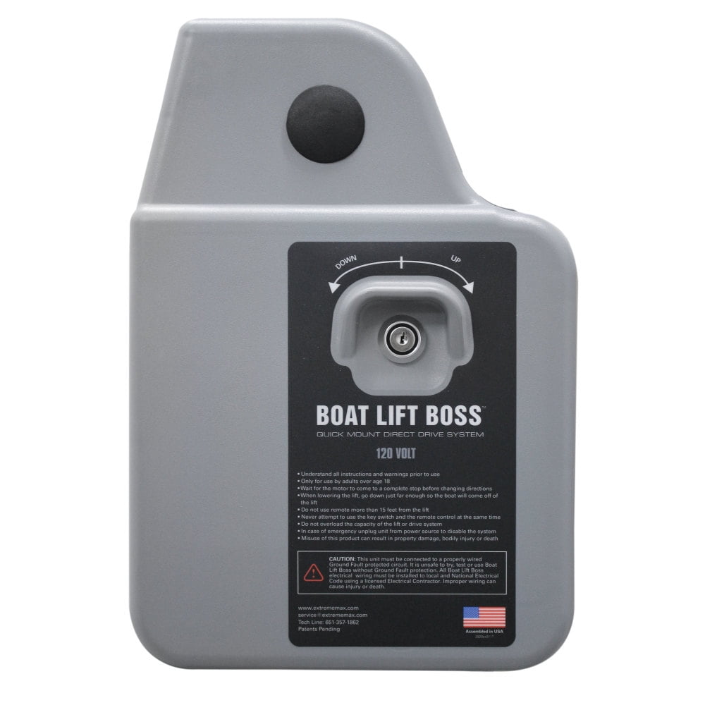 Extreme Max 3006.4509 Boat Lift Boss Direct Drive System 120V Key