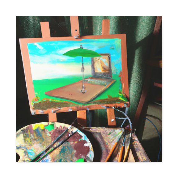 Impassioned Contrasts Open - Canvas