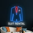 thumbnail image 5 of Handmadetneonsign Suit Rental Neon Sign, Men's Vest Wall Art Decor, Clothing Fashion Store Wall Decor, 5 of 5