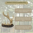 thumbnail image 2 of Faux Antler Cell Phone Stand – Deer Antler Resin Holder for Smartphones – Rustic Phone Stand for Desk, Bedside, or Kitchen – Perfect Lodge, Cabin, or Country Décor Gift for Hunters and Nature Lovers, 2 of 11