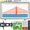 Samsung QN55LS03AA 55 Inch The Frame QLED 4K Smart TV 2021 Bundle with TaskRabbit Installation Services + Deco Gear Wall Mount + HDMI Cables + Surge Adapter
