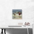 thumbnail image 2 of ARTCANVAS At The Beach Canvas Art Print by Edward Henry Potthast - Size: 12" x 12" (0.75" Deep), 2 of 9