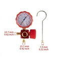 thumbnail image 3 of High Low Side Manifold Gauge R134a R404a R22 R410a Manometer Valve Air Cond HVAC, 3 of 11