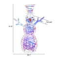 thumbnail image 6 of Magical Snowman Lighted LED Winter Holiday Yard Decoration, 6 of 10