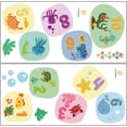 thumbnail image 1 of Cartoon Sticker for Home Game Playing Kids Room Decor PVC Multi Color 1 Set, 1 of 8