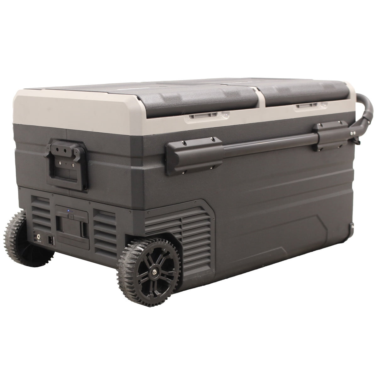 Massimo 75L Electric Iceless Cooler for RV, Car, Camping, Beach – 12V DC & AC Powered, Portable Fridge Freezer, 19.8 Gallon Capacity
