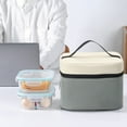 thumbnail image 1 of Insulating Lunch Bag With Waterproof Double Layer For Bento Milk Bottle And Meal Boxes Cooler Bag, 1 of 6