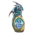 thumbnail image 2 of Ebros Water Dragon with LED Light Guarding Dragon Egg Collection 10" Height, 2 of 10