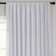 thumbnail image 2 of Half Price Drapes Extra Wide Ice Vintage Dupioni Silk Blackout Curtains (1 Panel), 100WX 96L, 2 of 13