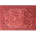 thumbnail image 1 of Ahgly Company Indoor Rectangle Oriental Red Industrial Area Rugs, 8' x 10', 1 of 4