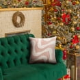thumbnail image 1 of Snowflake Velvet Pillowcase Office Sofa Plush Pillowcase Geometric Cushion Cover Home Bedside Pillowcase, 1 of 6