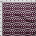 thumbnail image 3 of oneOone Cotton Poplin Fabric Geometric Ikat Print Sewing Fabric BTY 42 Inch Wide, 3 of 4