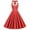 Red - Plaid, variant on IBTOM CASTLE Women's Vintage Polka Dot Audrey Dress 1950s Halter Retro Cocktail Prom Dress Rockabilly Wedding Hepburn 50's 60's Party Swing Gown S Blue - Pleated