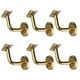 thumbnail image 1 of 6 soportes para pasamanos, soportes para pasamanos de escaleras, herrajes de renovación modernos, Placa de soporte de arco, 1 of 9