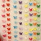 thumbnail image 3 of Nvzi 2 guirnaldas decorativas colgantes de papel 3D con forma de mariposa para bodas, baby shower, cumpleaños y decoración temática, 118 pulgadas de largo, color amarillo, 3 of 4