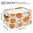 thumbnail image 3 of GZHJMY Thanksgiving Autumn Pumpkins Large Storage Basket 2 Pack,Cute Koala Collapsible Toy Storage Box Laundry Basket with Handle,Used for Home Closets, Offices, Bedrooms, 3 of 7