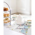 thumbnail image 4 of Easter Bunny Kitchen Dish Towels for Drying Dishes Set of 4, Blue Easter Eggs Spring Floral Butterflies Waffle Weave Microfiber Hand Tea Bathroom Towels Quick Dry & Absorbent Towel 12x12, 4 of 7