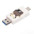 thumbnail image 1 of USB Flash Drive Cute Cartoon U-disk Portable USB3.0 Flash Disk for Phone Laptop PC Speaker 32GB‑3.0, 1 of 1