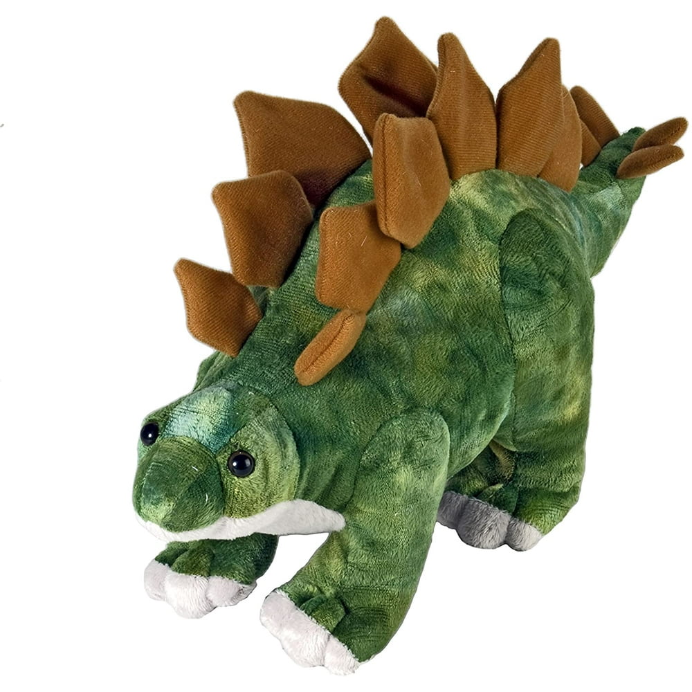 Wild Republic Stegosaurus Plush, Dinosaur Stuffed Animal, Plush Toy