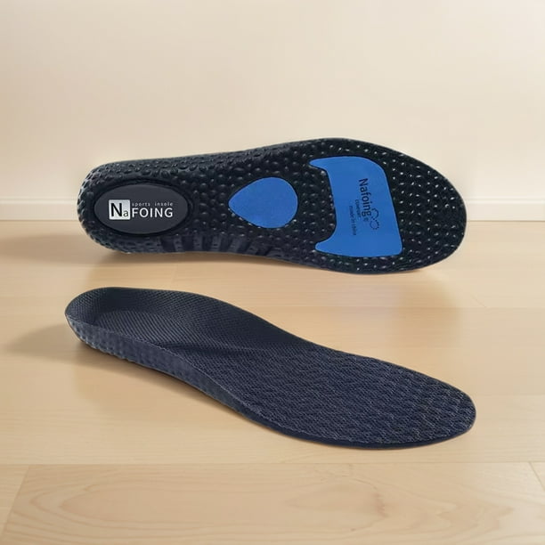 Arch apoya las plantillas cómodas plantillas de zapatos deportivos plantillas absorbentes absorbentes de sudor para fascitis plantar