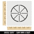 thumbnail image 2 of Wagon Wheel Solid DIY Cookie Wall Craft Stencil - 5.5 Inch, 2 of 5