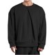 thumbnail image 2 of pstuiky manga larga de hombre, Sudadera informal de manga larga con cuello redondo y color liso para hombre Tops casuales para hombres xl, 2 of 9