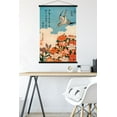 thumbnail image 5 of Cuckoo and Azalea by Katsushika Hokusai Wall Poster with Magnetic Frame, 22.375" x 34", 5 of 6