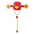 thumbnail image 3 of oshhnii Pet Costume Hat Chinese New Year Cute Cat Puppy Cap for Photo Props Festival Pup, 3 of 9