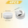 thumbnail image 3 of 4pcs Stainless Steel & Plastic Oil Painting Cup Palettes Container Cup for Drawing Stainless Steel color 46x43x25mm Inner Diameter: 36mm, 3 of 9