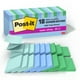 thumbnail image 1 of Post-it Super Sticky Post-it, 100% reciclados, 18 cuadernos de 3 x 3 pulgadas, 1 of 8